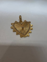 Heart Diamond Pendant — Sands Swim jewelry, view 2